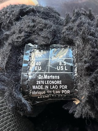 Botas Dr. Martens de Piel Marrón/Negro
