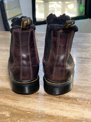 Botas Dr. Martens de Piel Marrón/Negro