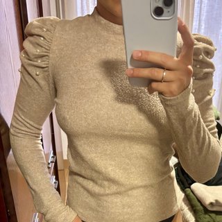 Jersey mangas abullonadas