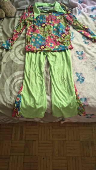 Disfraz Infantil Estilo Años 70 (7-9 años)