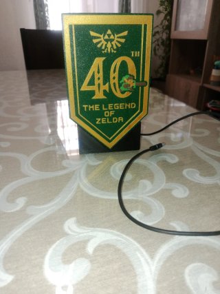 Caja de Luz 40 Aniversario Zelda