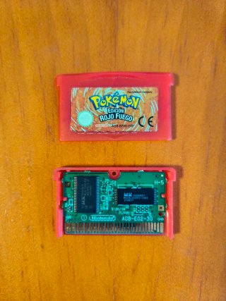 Pokémon Edición Rojo Fuego, GBA