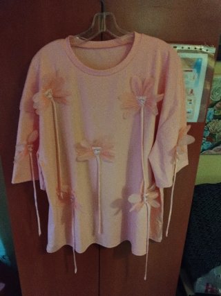 Blusa Jasmine rosa XL