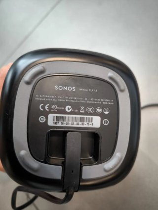 Altavoz Sonos Negro/Gris