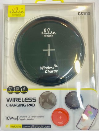 Cargador Inalámbrico Ellie CS103 10W Rápido