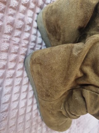 Botines Marrones con Interior Estampado