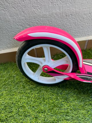 Patinete Hudora Ruedas Grandes Rosa