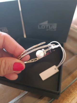 Pulsera Lotus Style Plateada