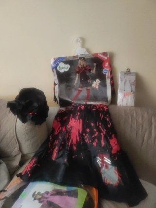 Disfraz Muñeca Asesina Atosa Talla xs/s