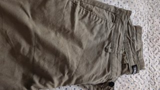 Pantalón Zara Verde Talla 46