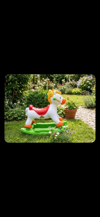 Caballo balancín infantil