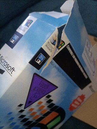Scatola di aggiornamento di Windows 95 Microsoft