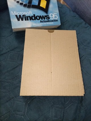 Scatola di aggiornamento di Windows 95 Microsoft