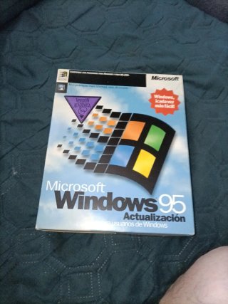 Scatola di aggiornamento di Windows 95 Microsoft