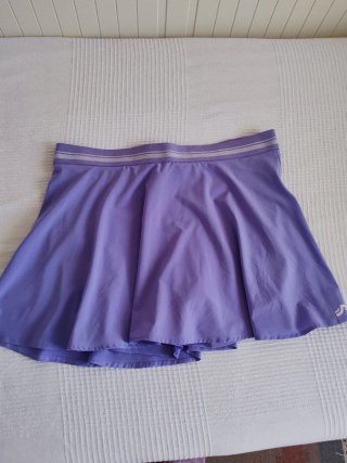 Falda de pádel morada