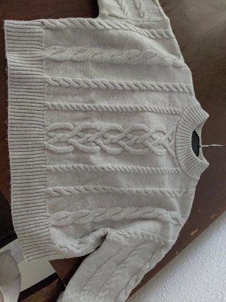 Jersey de lana gris