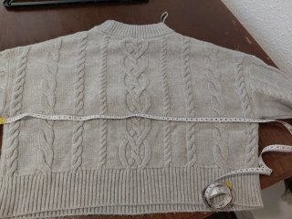 Jersey de lana gris