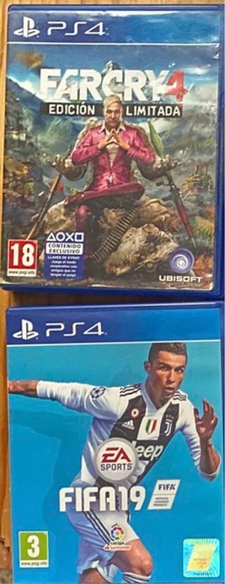 PlayStation 4 con 2 mandos