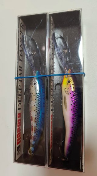 Lote 2 Rapala Deep Tail Dancer 18cm