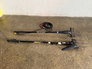 Vareadora de aceitunas eléctrica