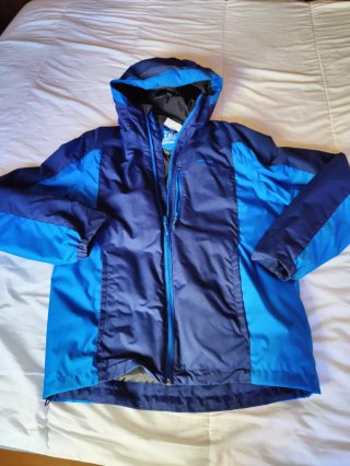 Chaqueta impermeable Wedze azul