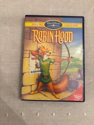DVD Disney Robin Hood Edición Especial Alemana