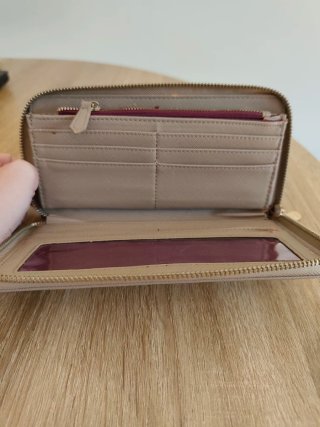 Cartera Monedero Parfois Beige