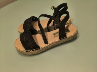Sandalias Negras Talla 37
