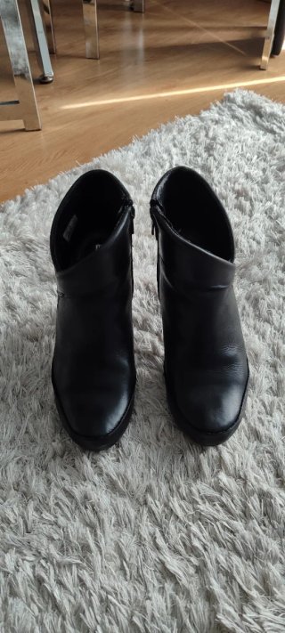 Botines de piel Estefanía Marco Talla 37