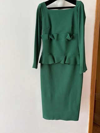 Vestido CHIARA BONI Neopreno Verde