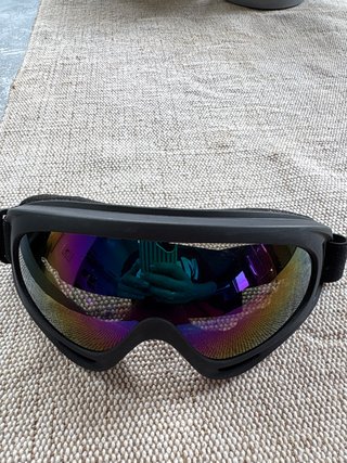 Gafas de esquí con lente efecto espejo