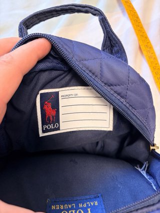 Mini Mochila Ralph Lauren Azul