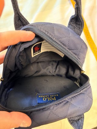 Mini Mochila Ralph Lauren Azul