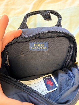 Mini Mochila Ralph Lauren Azul