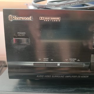 Amplificador Sherwood ES-4060R Negro.