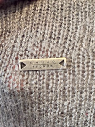 Jersey Khujo Punto Fino Lana y Mohair Talla M