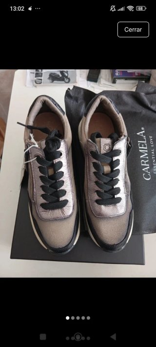Botines Carmela Mujer Talla 38