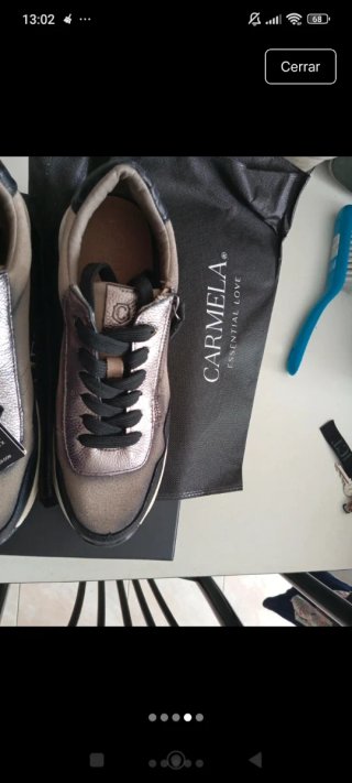 Botines Carmela Mujer Talla 38