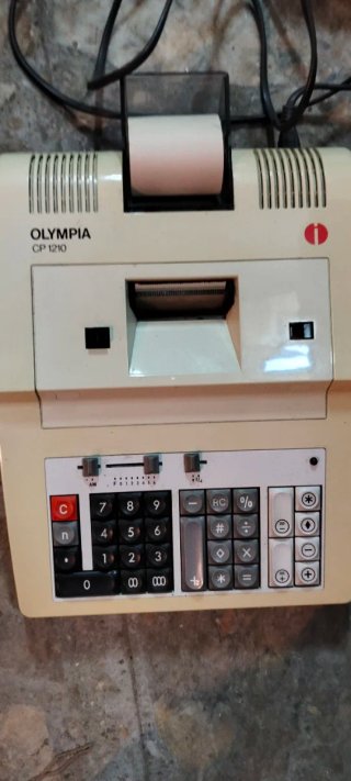 Calculadora Olympia CP 1210 Antigua
