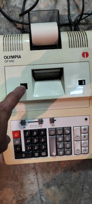 Calculadora Olympia CP 1210 Antigua