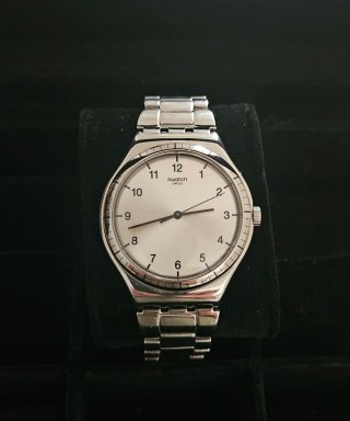 Orologio Swatch Irony Big Classic Zio Argento