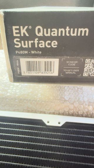 Radiador EK-Quantum Surface P480M Blanco