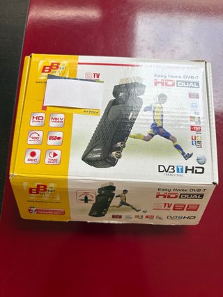 Decodificador DVB-T HD DUAL Easy Home