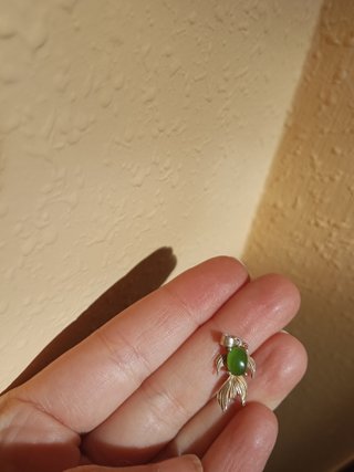 Colgante de Jade y Plata