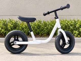 Bicicleta de equilibrio BTWIN blanca