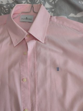 Camisa rosa PUROEGO sin usar Talla M