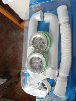 Sifón Fregadero Completo