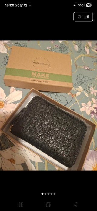 Portafoglio Mario Valentino nero