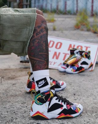 Zapatillas Nike Air Jordan 7 Retro Edición Miró.