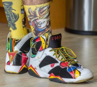 Zapatillas Nike Air Jordan 7 Retro Edición Miró.